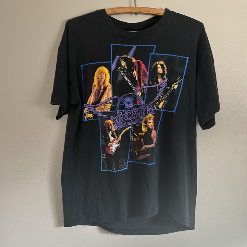 Vintage 1990 Aerosmith North American Pump Tour t-shirt - Picture 2 of 9